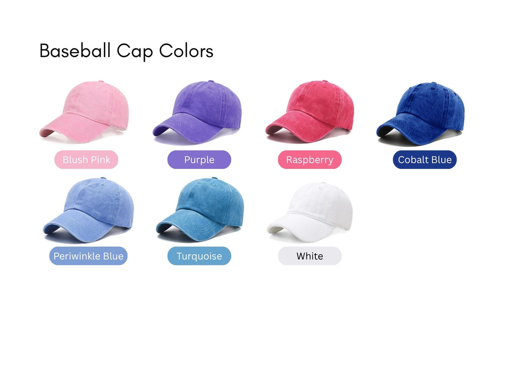 Forest Tree Hand-Embroidered Baseball Hat