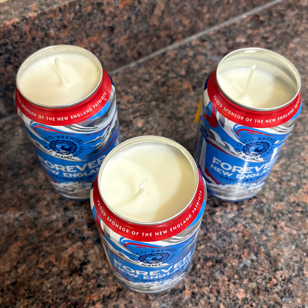 Cisco Brewers Forever New England Beer Can Soy Candle